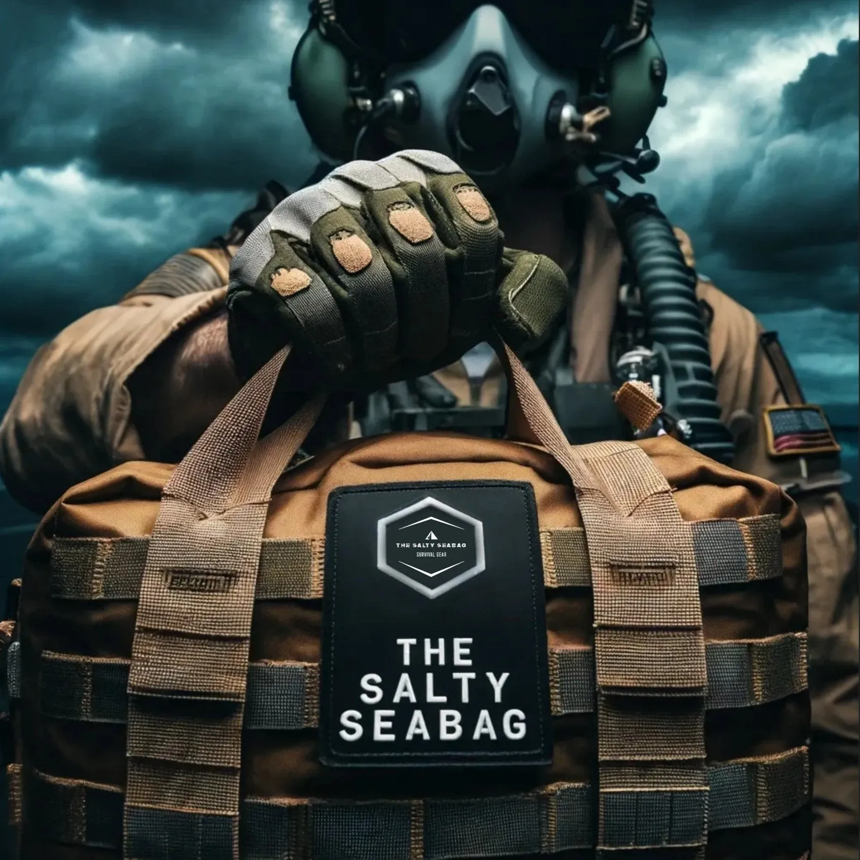 Salty Seabag Aviator Ditch Bag