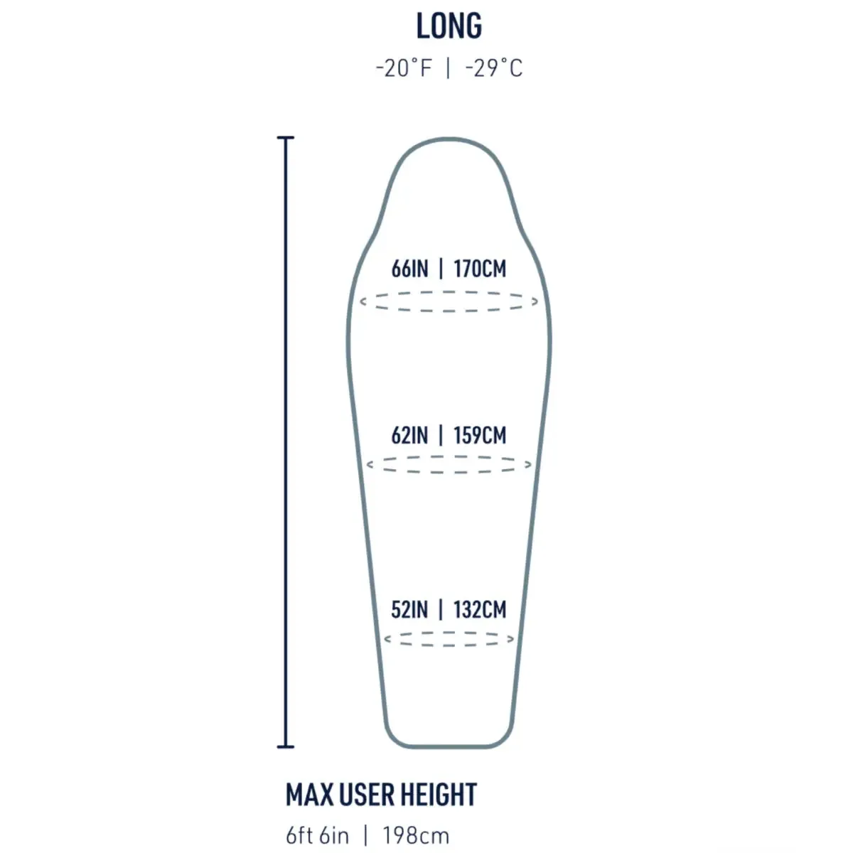 Sea to Summit Alpine -29°C / -20°F Ultra Dry Down Sleeping Bag (Long) - Yellow