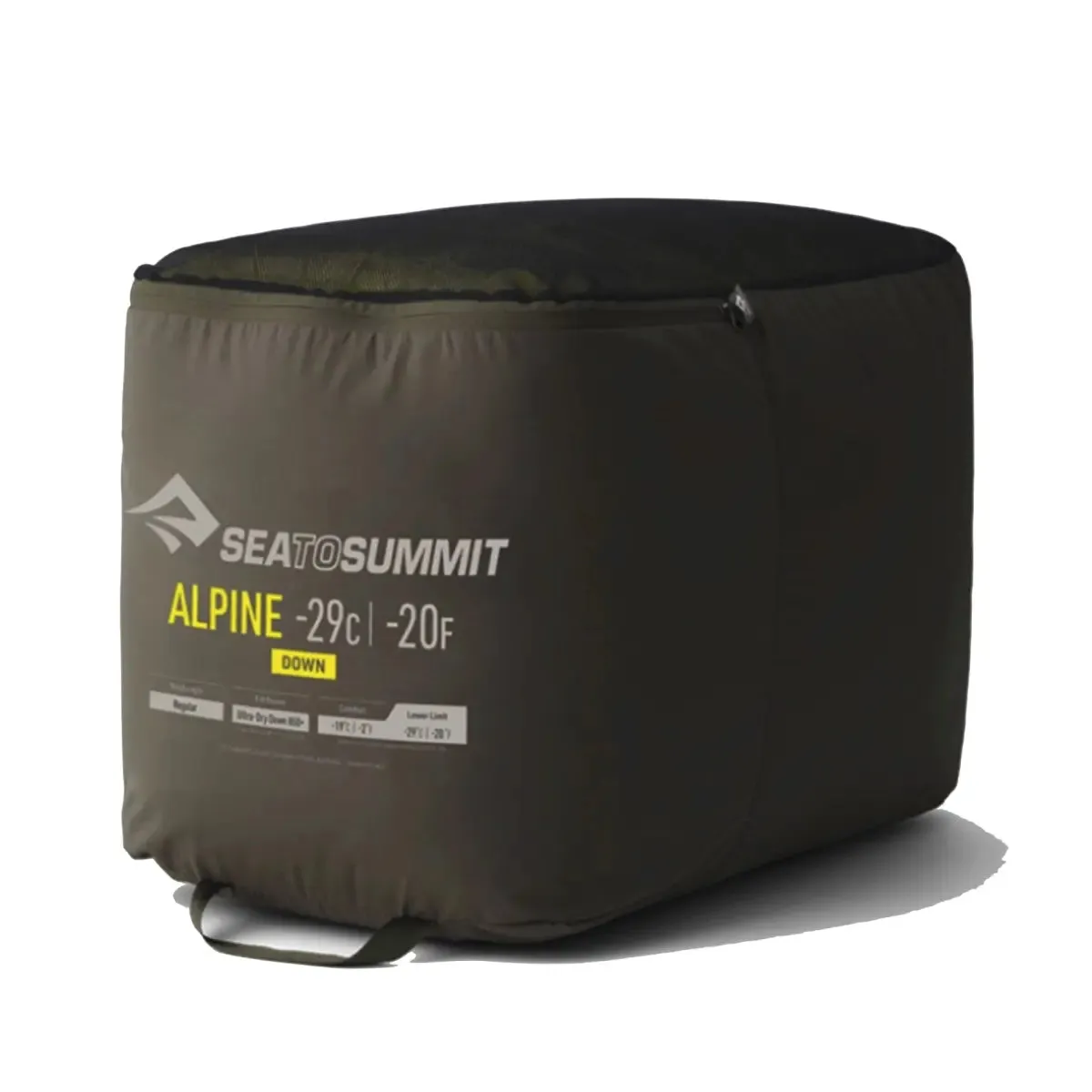 Sea to Summit Alpine -29°C / -20°F Ultra Dry Down Sleeping Bag (Long) - Yellow