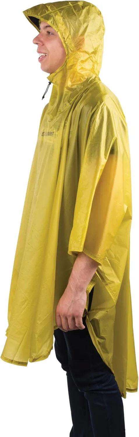 Sea to Summit Ultra-SIL Nano Poncho Raincoat and Pack Cover