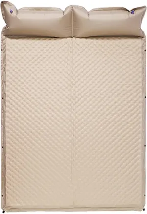 Self-Inflating Mattress, Outdoor Sleeping mat, Camping Tent Sleeping mat, Portable Double Mattress., 51.18inx74.80in, Khaki, 5478547