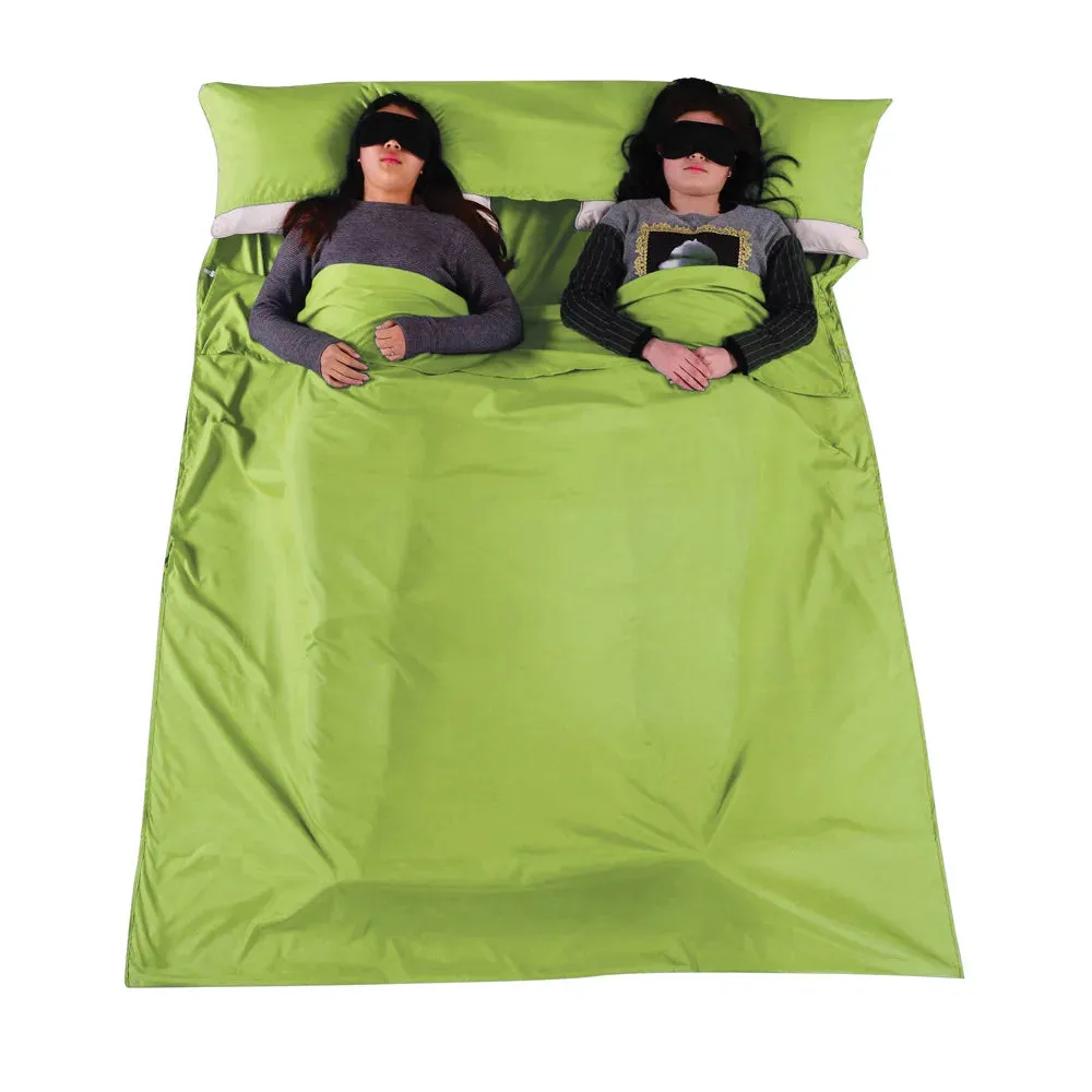 Separator Sleeping Bag for Liner Single Double Envelope Bags,Travel Hotel Camping,Cotton