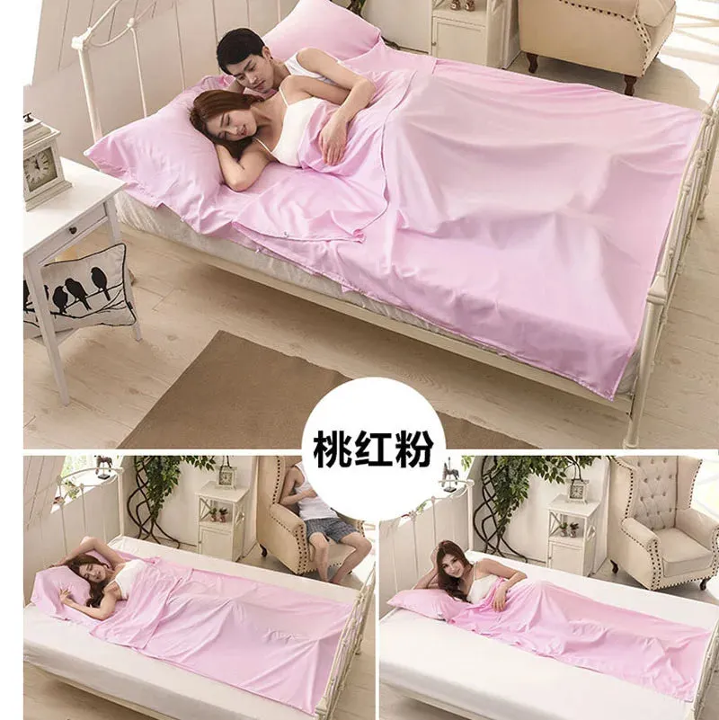 Separator Sleeping Bag for Liner Single Double Envelope Bags,Travel Hotel Camping,Cotton