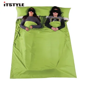 Separator Sleeping Bag for Liner Single Double Envelope Bags,Travel Hotel Camping,Cotton