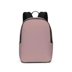 Shaded Pale Pastel Pink Brown Waterproof Backpack | C0M30Y15K30