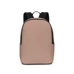 Shaded Pale Pastel Red Brown Waterproof Backpack | C0M30Y30K30