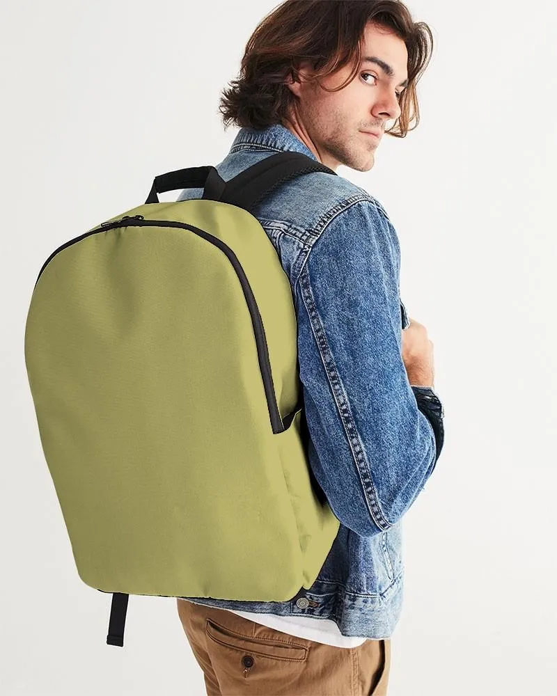 Shaded Pastel Yellow Waterproof Backpack | C0M0Y60K30