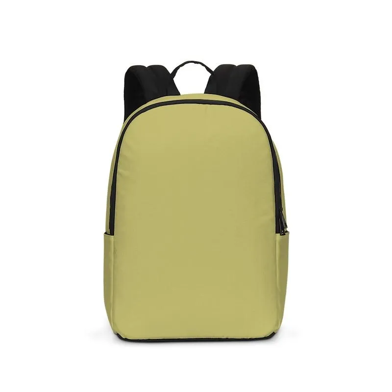 Shaded Pastel Yellow Waterproof Backpack | C0M0Y60K30