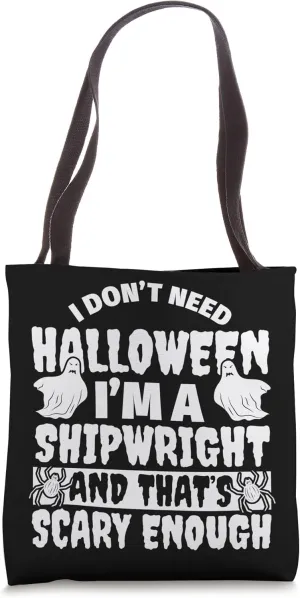 SHIPWRIGHT Halloween Funny Tote Bag