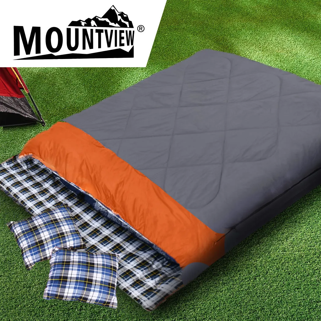 Sleeping Bag -10°C Double Indoor Outdoor Camping Hiking Envelope