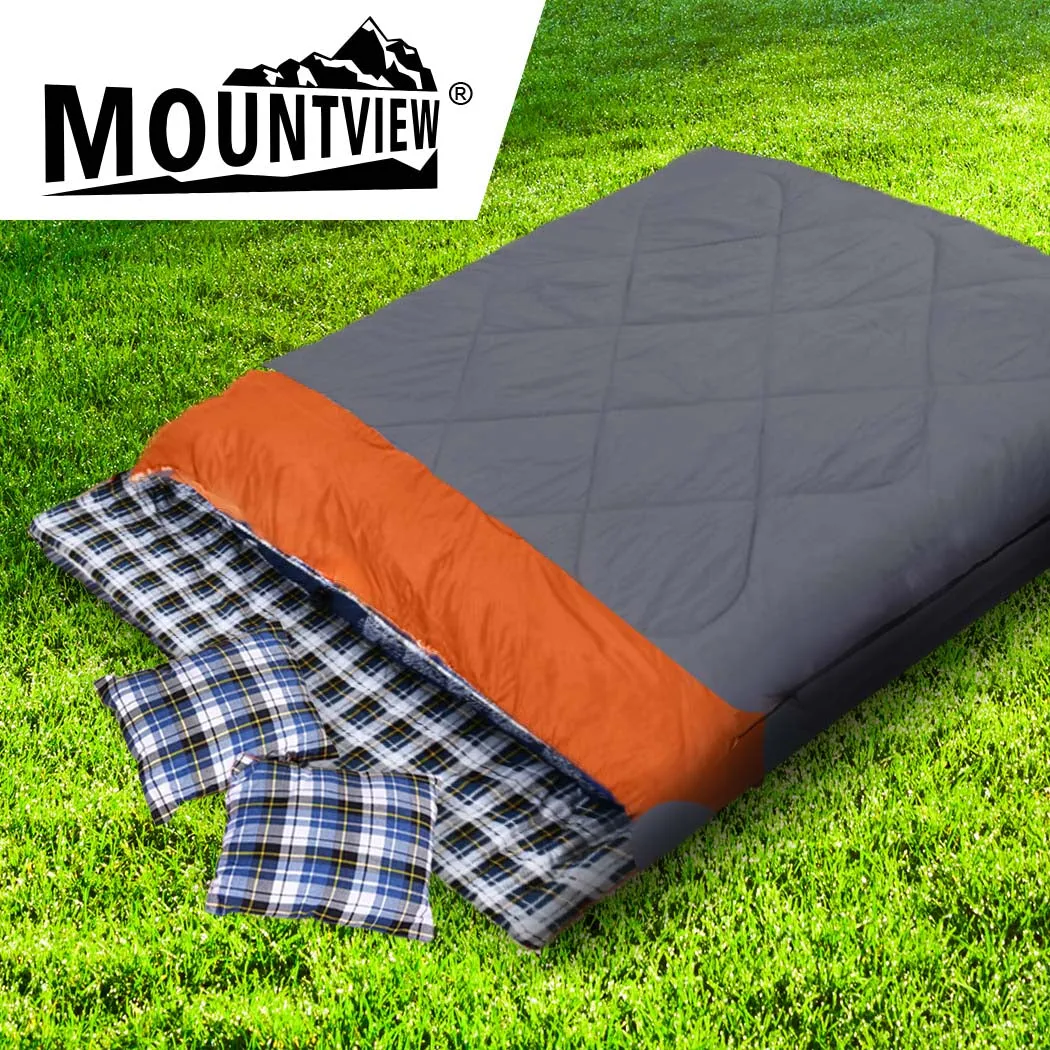 Sleeping Bag -10°C Double Indoor Outdoor Camping Hiking Envelope