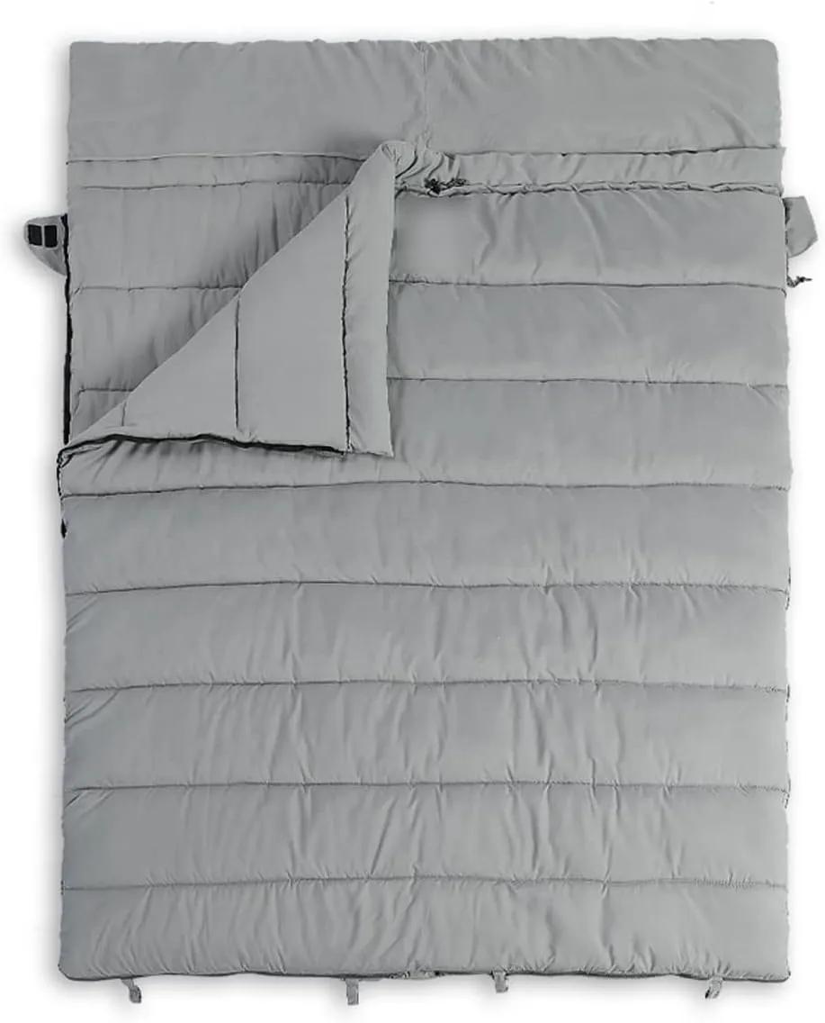 Sleeping Bags Coldproof Double Sleeping Bag for Adult Couples Outdoor Camping Winter Thickening Four Seasons Universal