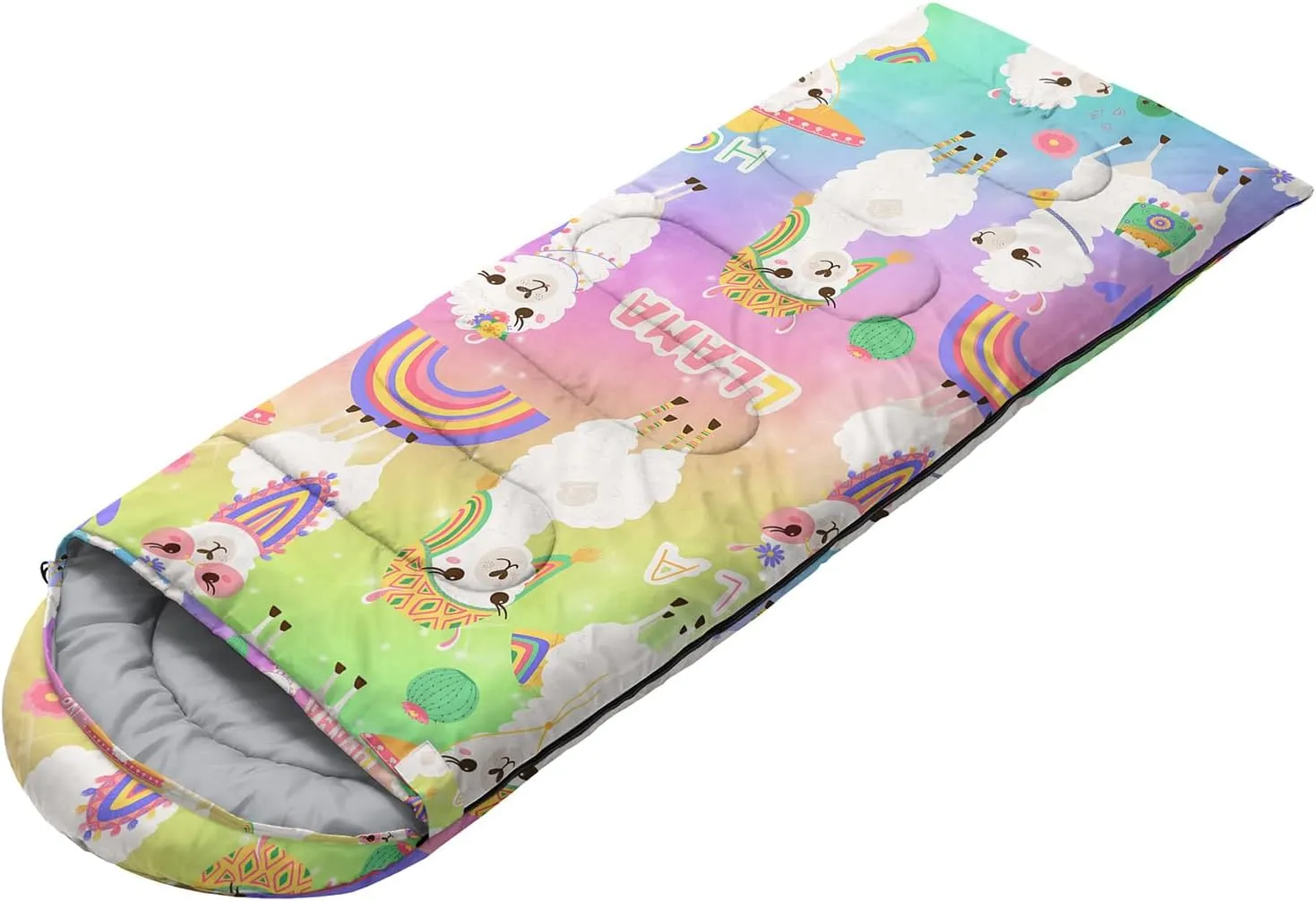 Sleeping Bags for Adults and Kids Camping Sleeping Bags for Girls and Boys Lightweight Waterproof Cold/Warm Sleeping Bag for 3 Season