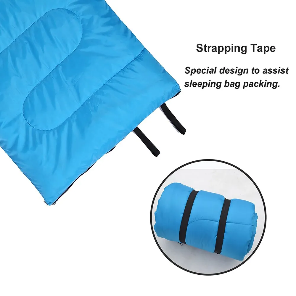 Sleeping Bags with Pillow for Adult Kids Winter Sleeping Bag Warm Lining Hiking Camping Bags