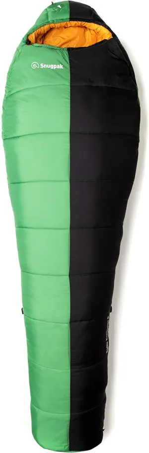 Snugpak Softie Expansion 5 Sleeping Bag, Kiwi/Black