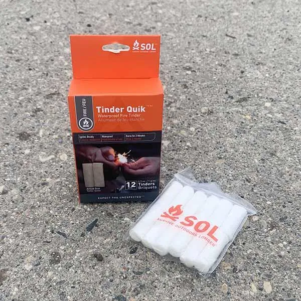 S.O.L. Tinder Quik (12 pack)