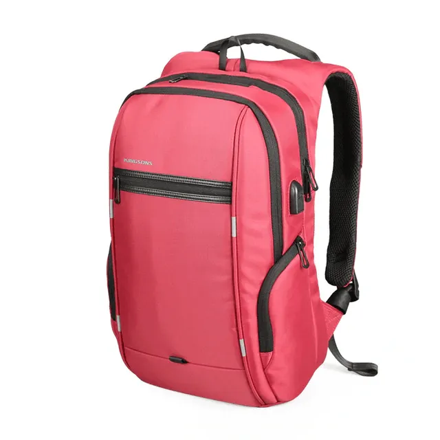 Solid Polyester  Waterproof Laptop Backpacks