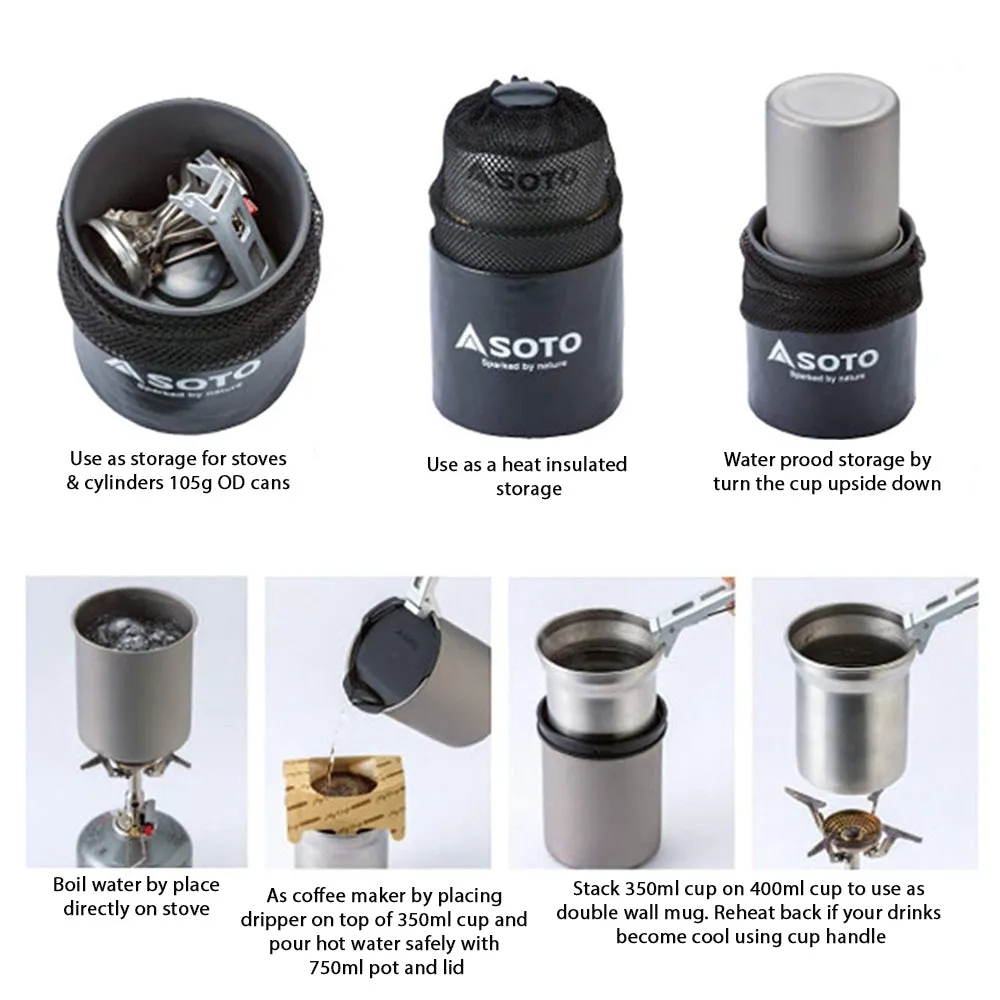 Soto ThermoStack Combo Cookset