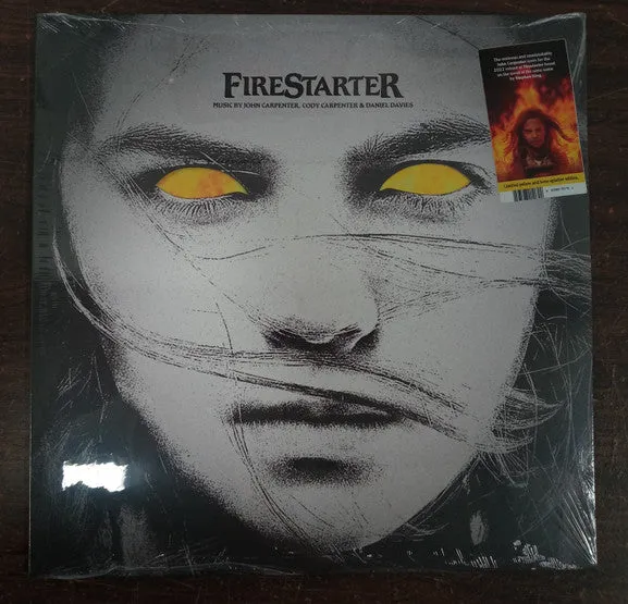Soundtrack - John Carpenter, Cody Carpenter & Daniel Davies – Firestarter OST Yellow & Bone Splatter Color Vinyl LP Record