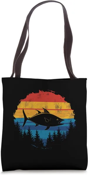 Sunset Tuna Tote Bag