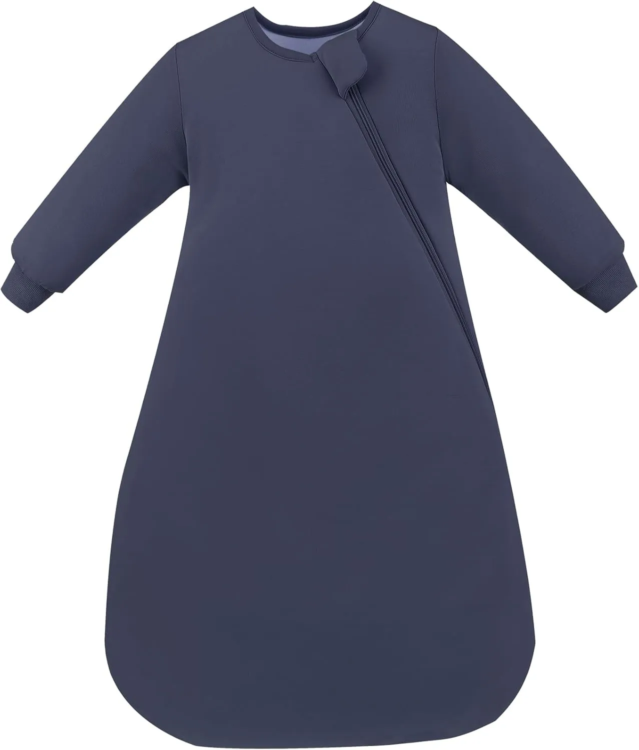 Supersoft Long Sleeve Sleep Sack 1.0 TOG, Bamboo Viscose Baby Sleeping Bag 2-Way Zipper Sleep Sack with Sleeves