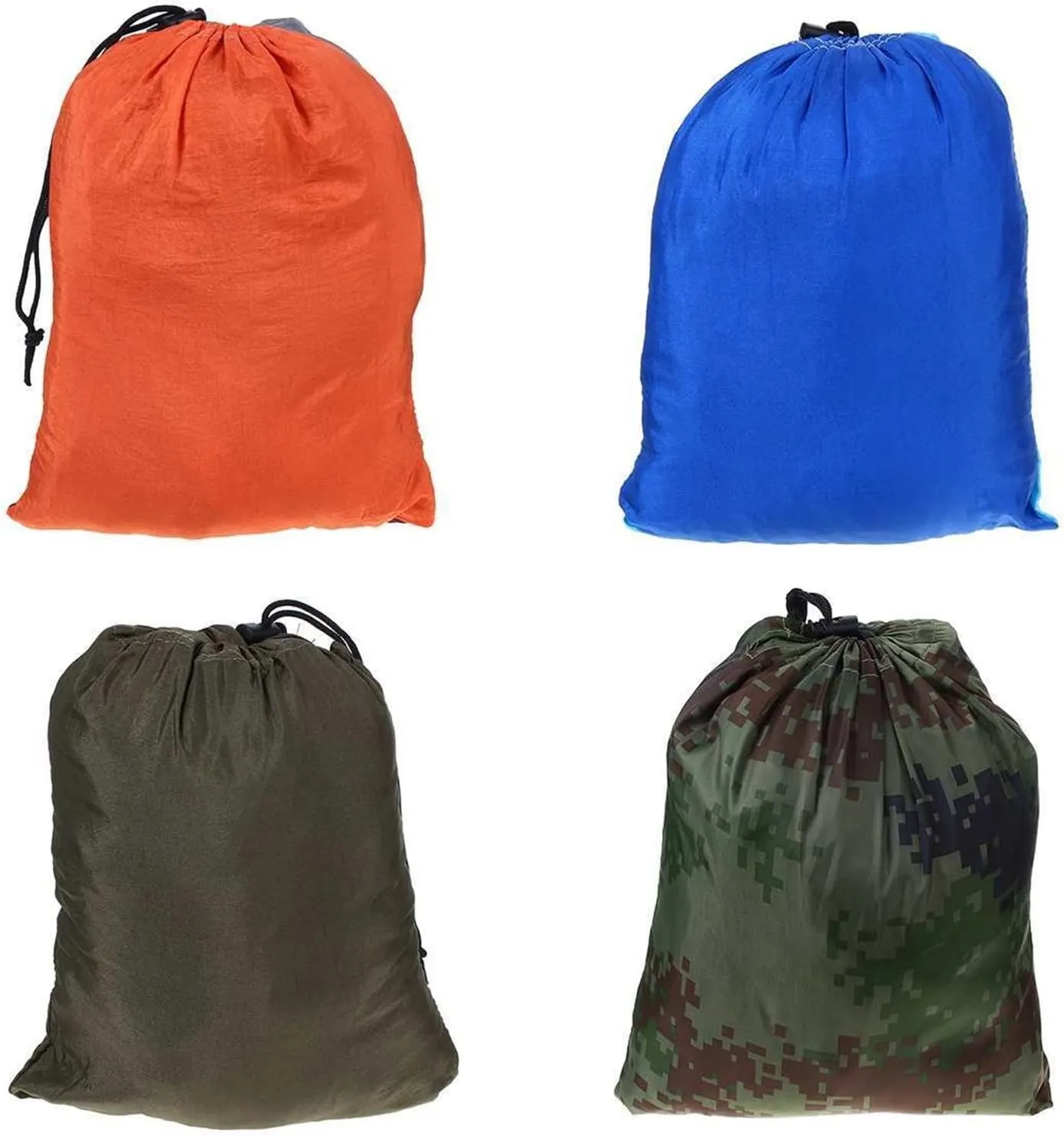 Swing Set Ultralight Camping Hammock with Net, Beach Swing Bed Hammock for Outdoor Backpack Survival or Travel Swing Seat (Color : Camouflage)