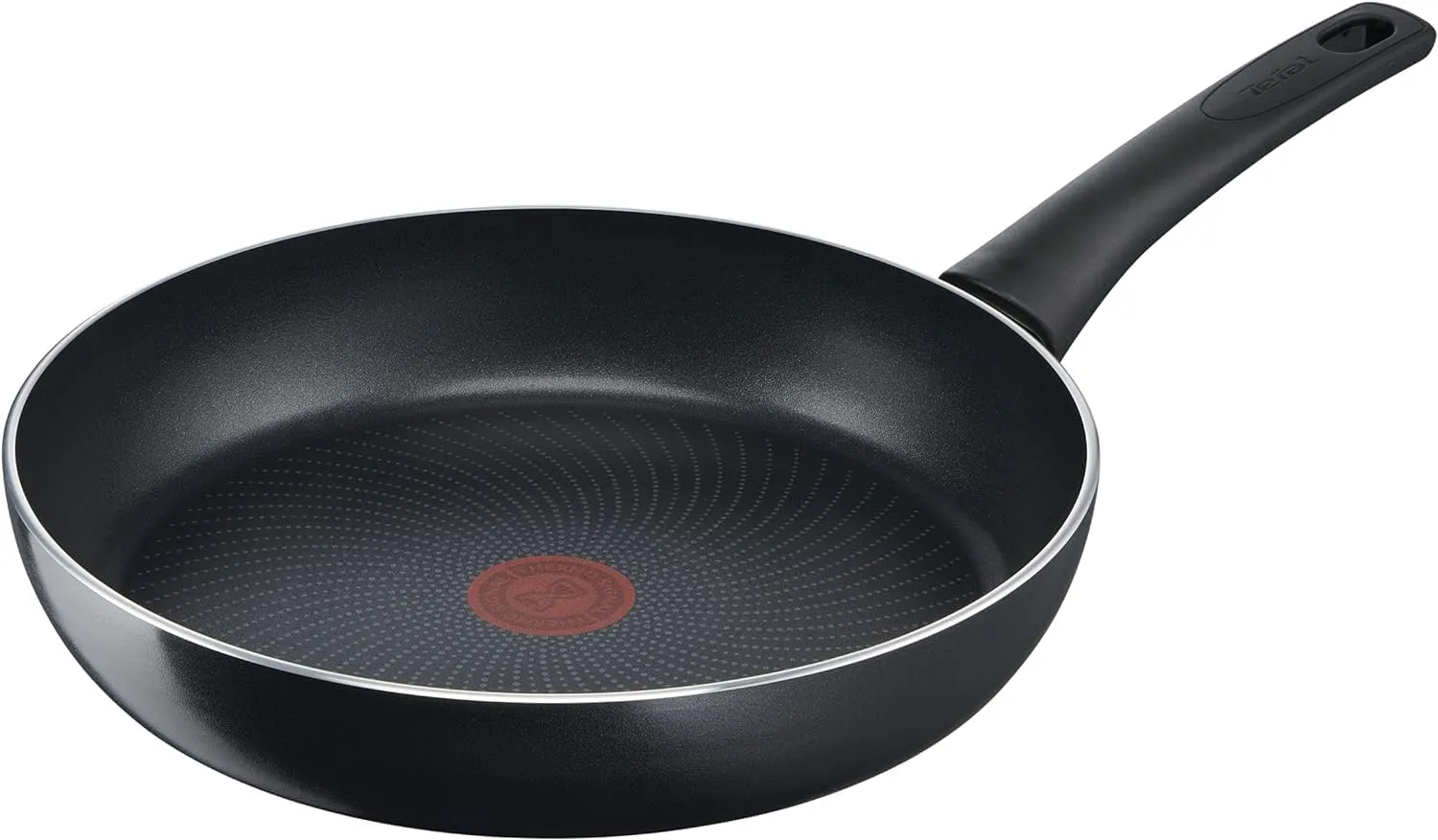 Tefal Generous Cook C27802 Frying Pan 20 cm Non-Stick Coating Thermo-Signal Thermo-Fusion Base Suitable for All Cookers Induction Deep Design Black