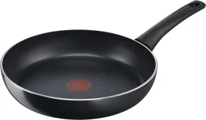 Tefal Generous Cook C27802 Frying Pan 20 cm Non-Stick Coating Thermo-Signal Thermo-Fusion Base Suitable for All Cookers Induction Deep Design Black