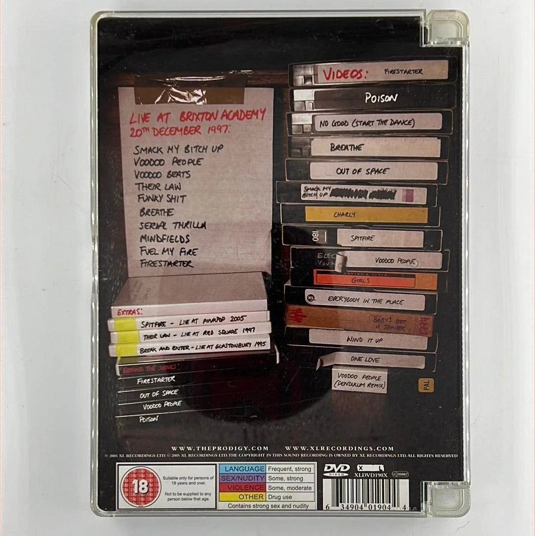 The Prodigy: The Law: The Singles 1990-2005 (Preowned DVD)