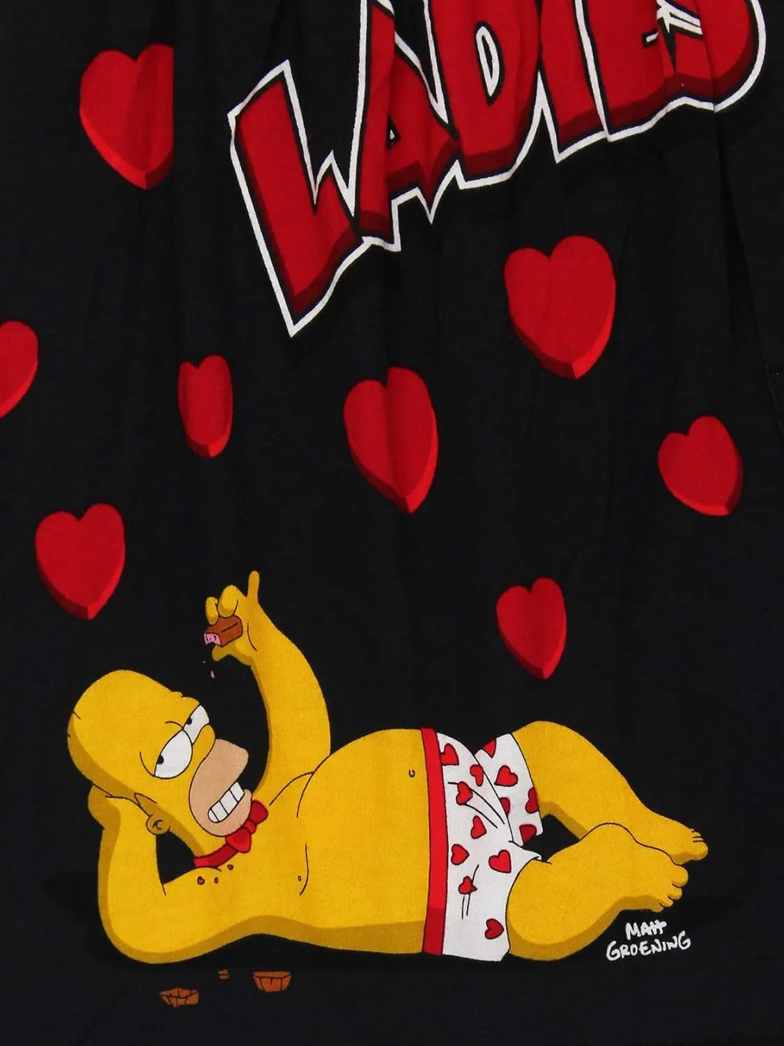 The Simpsons Homer Ladies Man Men's Briefly Stated Boxer Shorts Underwear