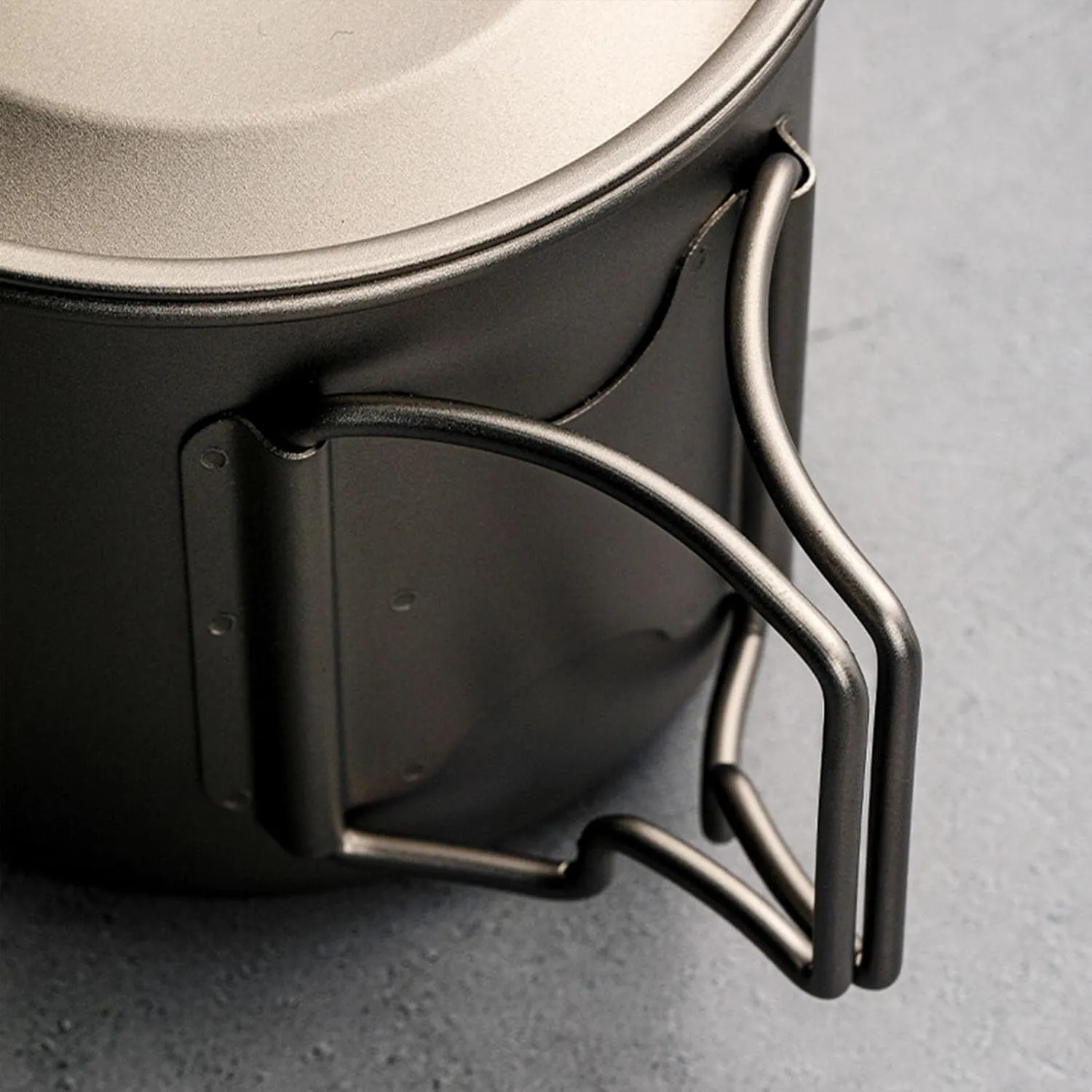 Titanium Camping Pot Set for Backpacking