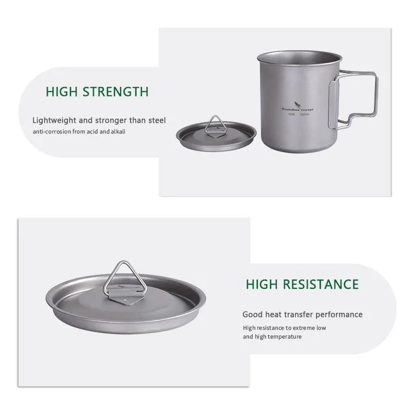 Titanium Hanging Pot