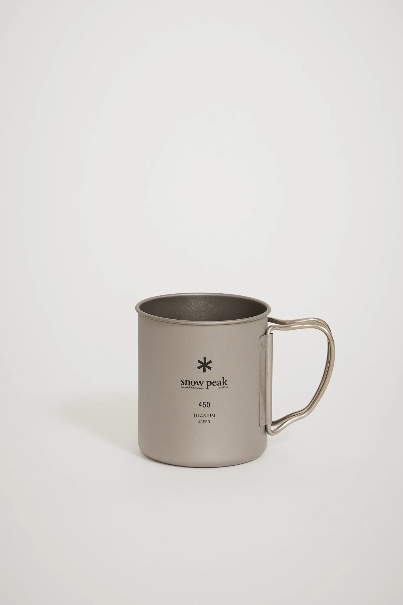 Titanium Single Mug 450
