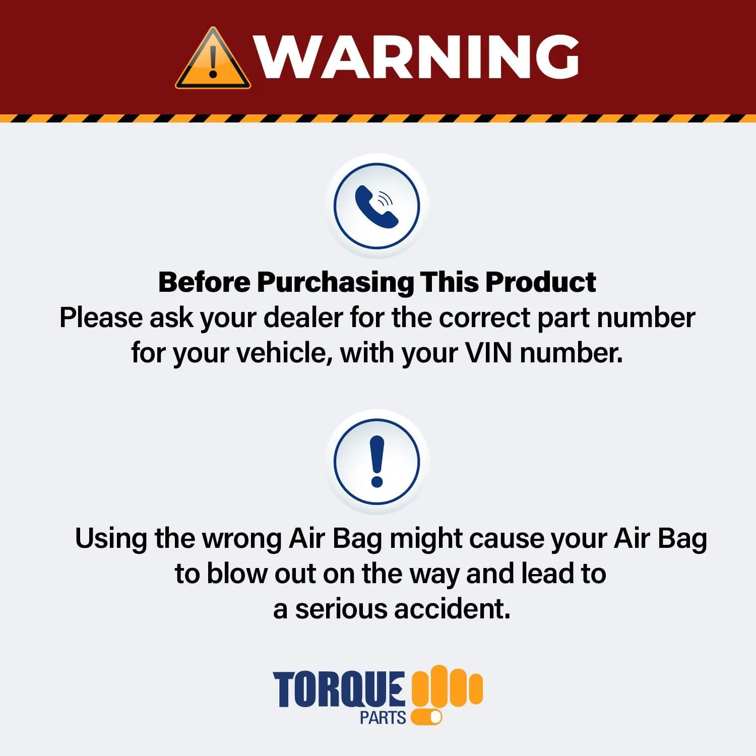 TORQUE Double Convoluted Air Spring Bag (Replaces Firestone 6943, W01-358-6943, SAF Holland 905-57-237) (TR6943)