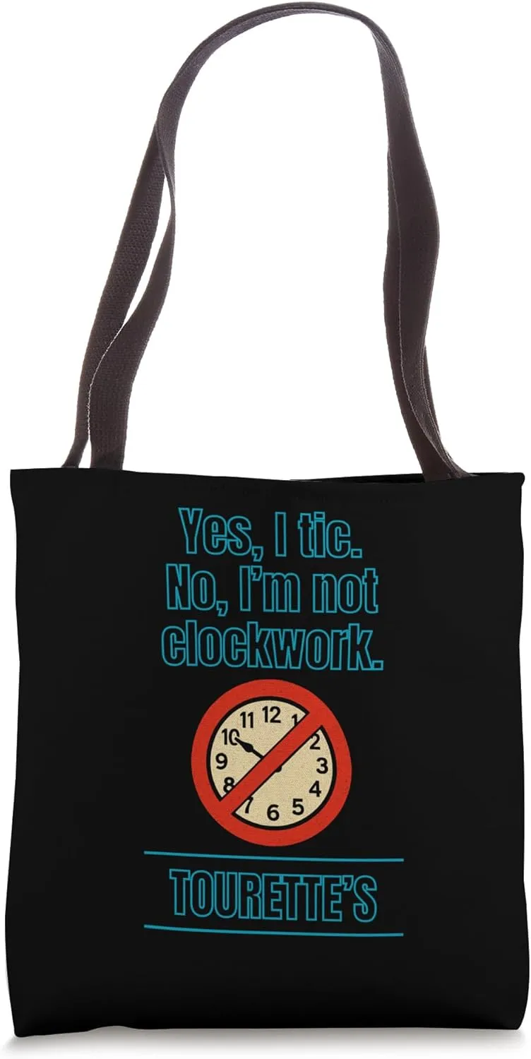 Tourette Syndrome Tote Bag