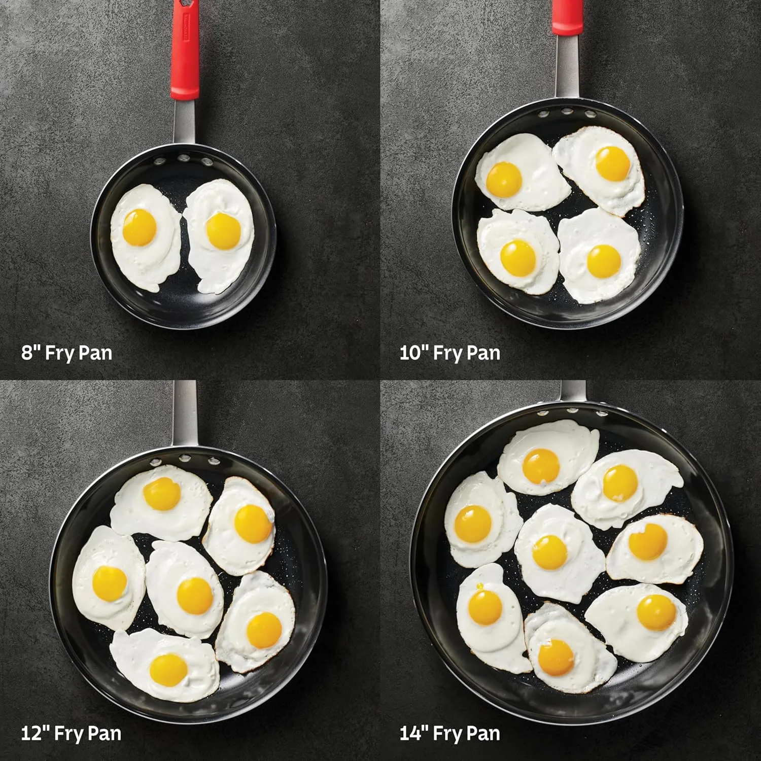 Tramontina Professional 10-Inch Ceramic Non Stick Frying Pan, Heavy-Gauge Aluminum Skillet with Nonstick Coating, Dishwasher and Oven Safe, Black