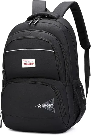 Travel Backpack for Men Women,18.5inch Laptop Backpack,Carry on Lightweight Backpack Gifts for Business.(Black)