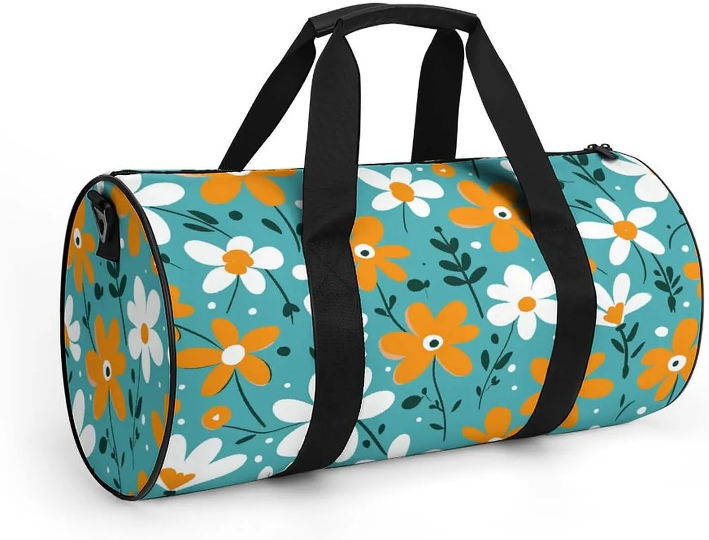 Travel Duffel Bag for Men And Women,Hand Drawn Doodles Waterproof Sports Fitness Bag Portable Travel Duffel Bag