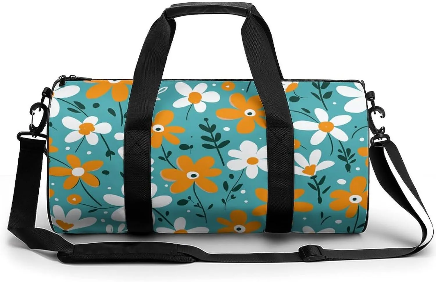 Travel Duffel Bag for Men And Women,Hand Drawn Doodles Waterproof Sports Fitness Bag Portable Travel Duffel Bag