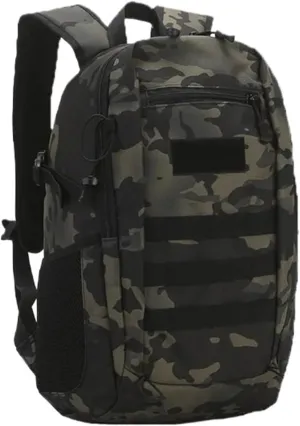 Ultralight Camping Backpack Outdoor Sports Bags Mountain Pocket Hiking Rucksack Daypack Traveling Cotton Canvas Bag(A)