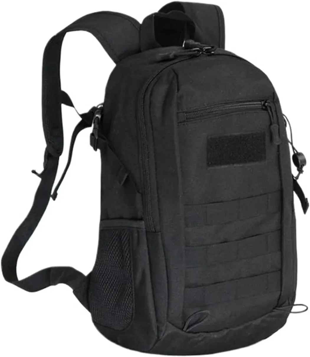 Ultralight Camping Backpack Outdoor Sports Bags Mountain Pocket Hiking Rucksack Daypack Traveling Cotton Canvas Bag(B)