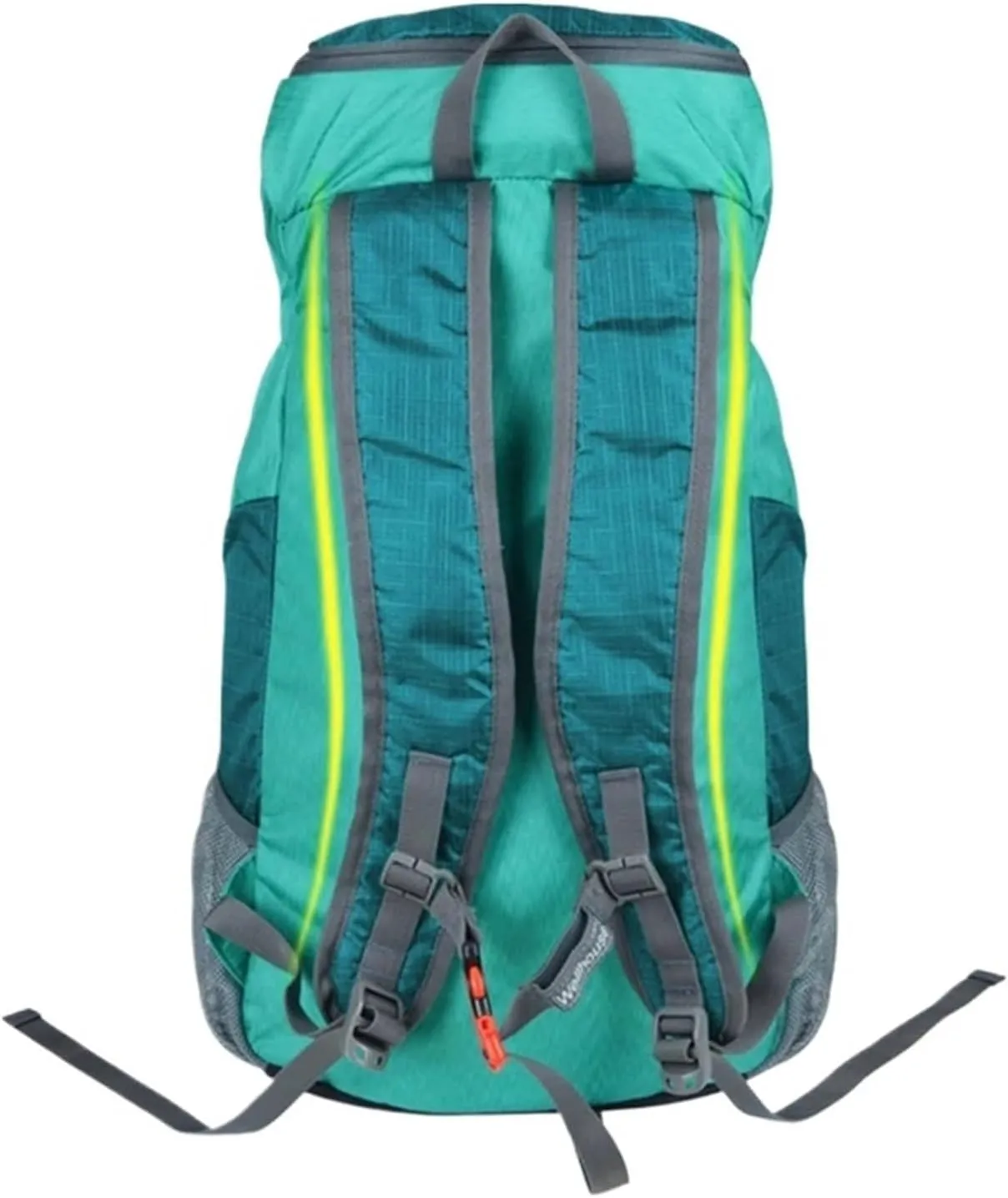 Ultralight Camping Backpack Outdoor Sports Bags Mountain Pocket Hiking Rucksack Daypack Traveling Cotton Canvas Bag(Black color)