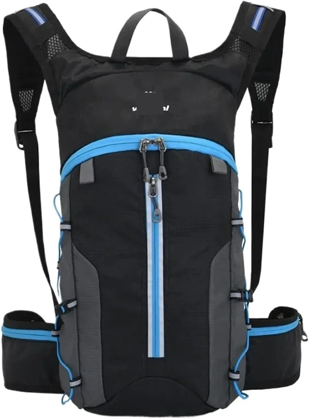 Ultralight Camping Backpack Outdoor Sports Bags Mountain Pocket Hiking Rucksack Daypack Traveling Cotton Canvas Bag(Blue 10L)
