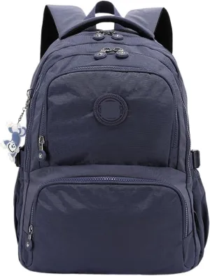 Ultralight Camping Backpack Outdoor Sports Bags Mountain Pocket Hiking Rucksack Daypack Traveling Cotton Canvas Bag(Blue gray,2321 31x14x42cm)