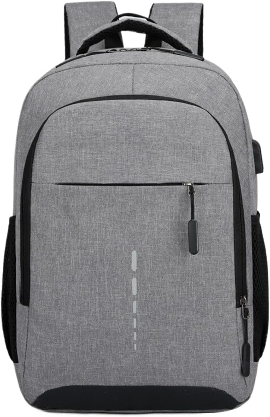Ultralight Camping Backpack Outdoor Sports Bags Mountain Pocket Hiking Rucksack Daypack Traveling Cotton Canvas Bag(Light Gray)