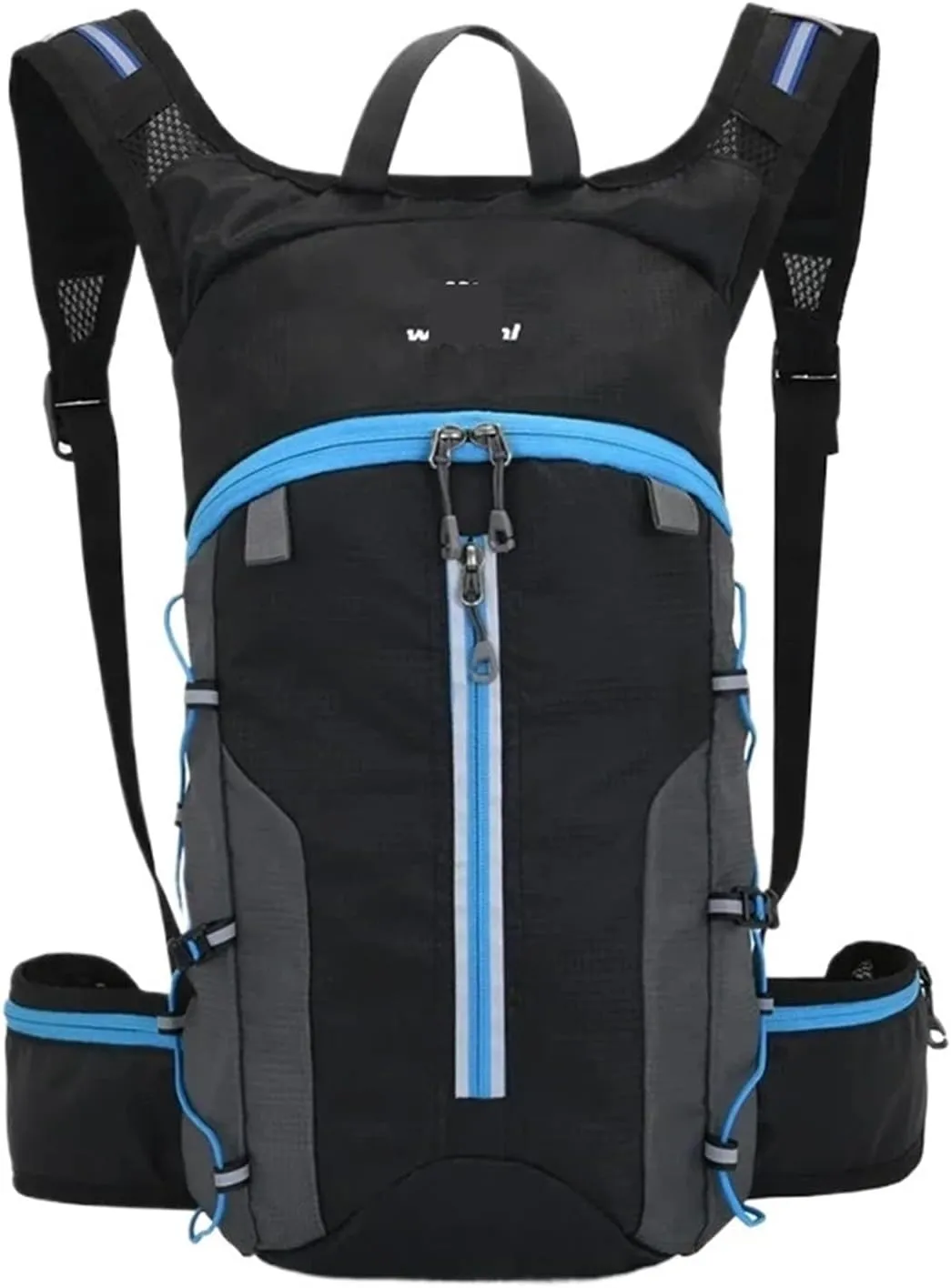 Ultralight Camping Backpack Outdoor Sports Bags Mountain Pocket Hiking Rucksack Daypack Traveling Cotton Canvas Bag(Red 10L)