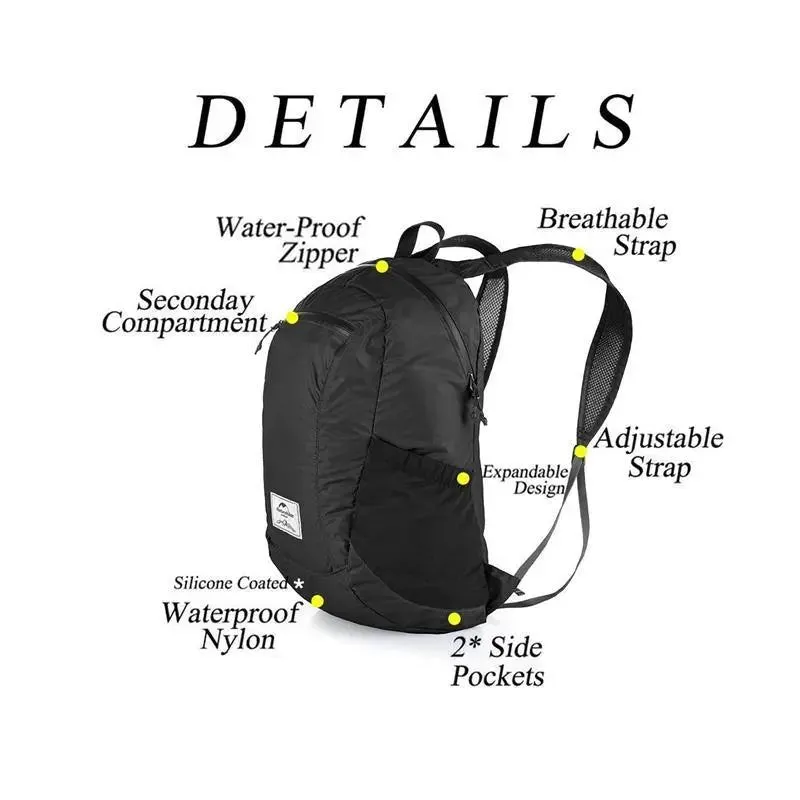 Ultralight folding Backpack