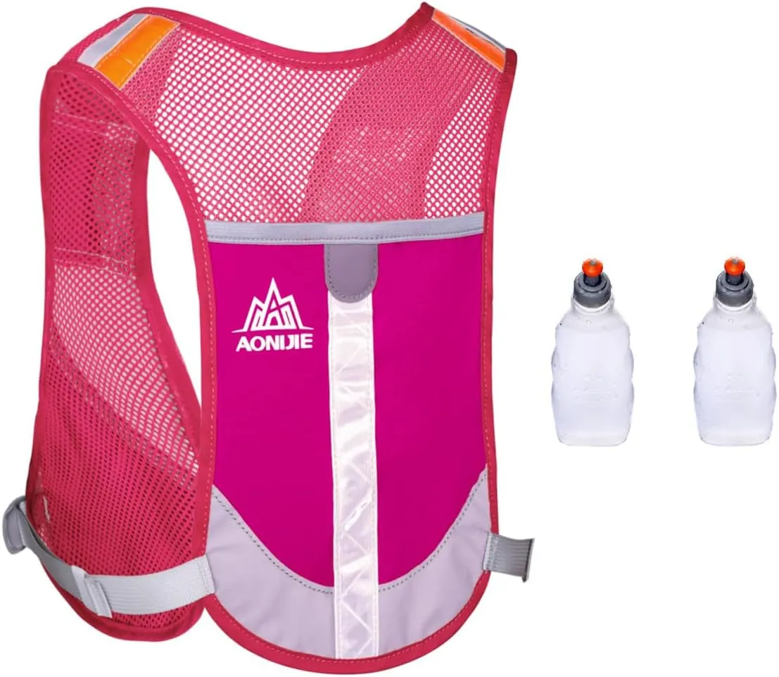 Ultralight Marathon Reflective Running Vest Backpack Trail Marathon Hiking Hydration Backpack Pack Bags Outdoor Sport Bag