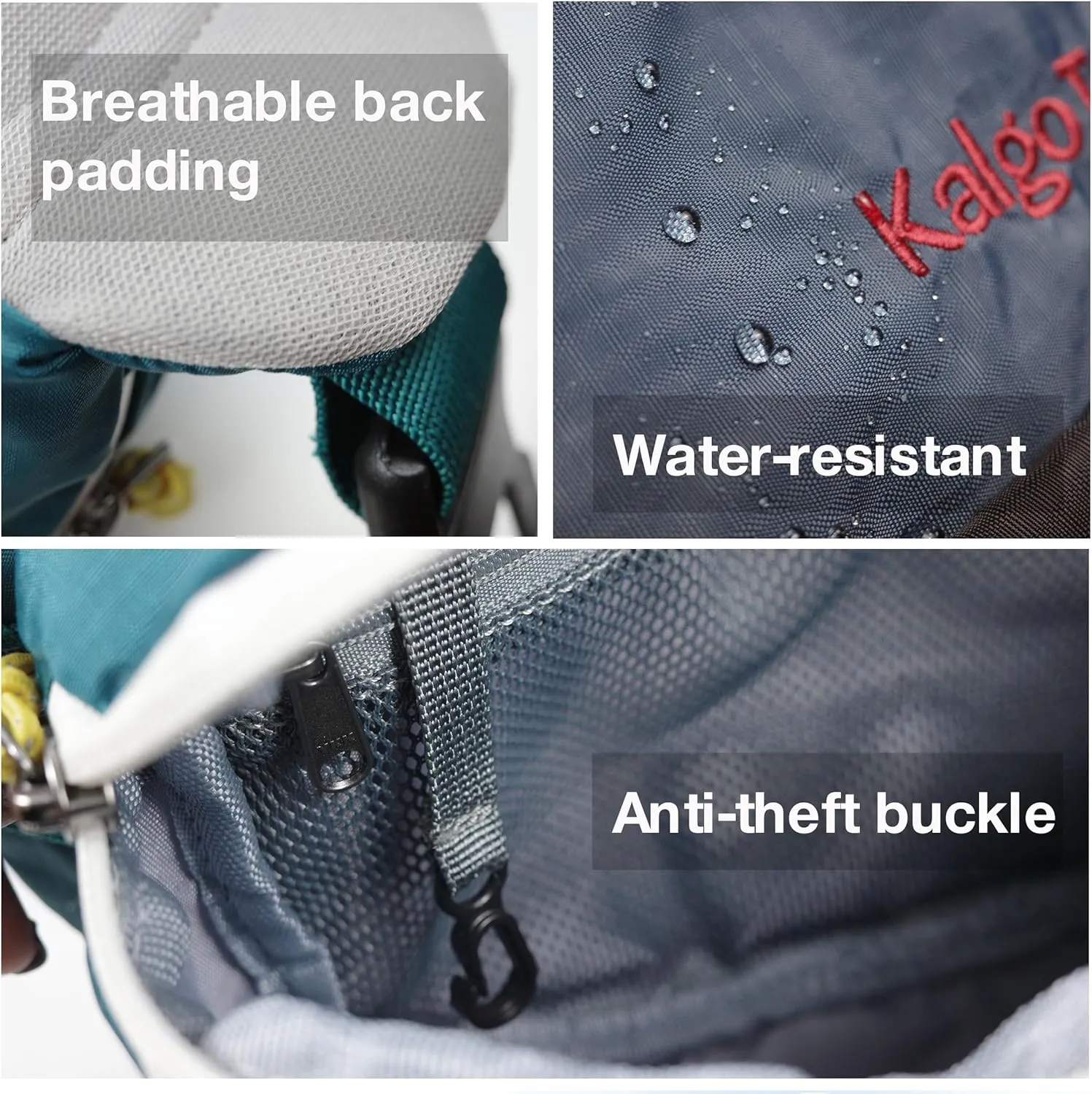 Ultralight Rambler Waist Pack 3L, Water Resistant Crossbody Fanny Pack for Women & Men, Cycling, Hiking and Travel