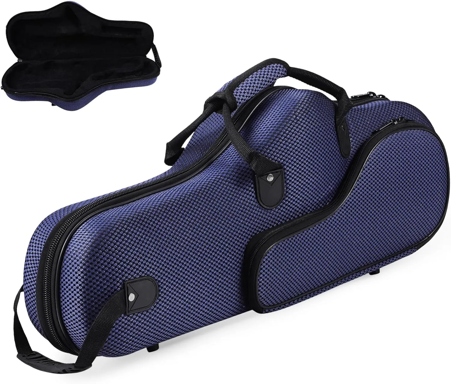 Ultralight Saxophone Bag Carrying Backpack for Saxophone Travel Bag with Pocket for Accessories and Phone Holder
